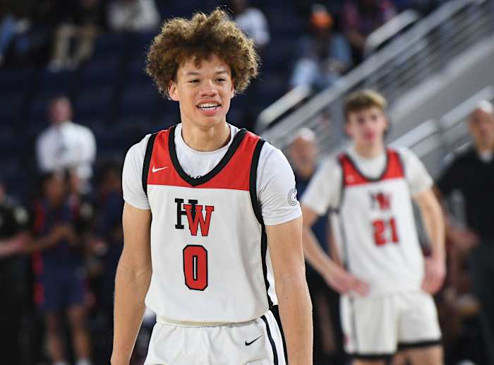 Harvard-Westlake vs. Roosevelt in the CIF Southern Section Open Division boys basketball final at Cal Baptist University on Friday, Feb. 23, 2024.